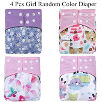 Reusable Waterproof Diaper Baby Bamboo Charcoal Diaper One Size Pocket Baby Nappies For Kids Set - BIG FRENCHIES