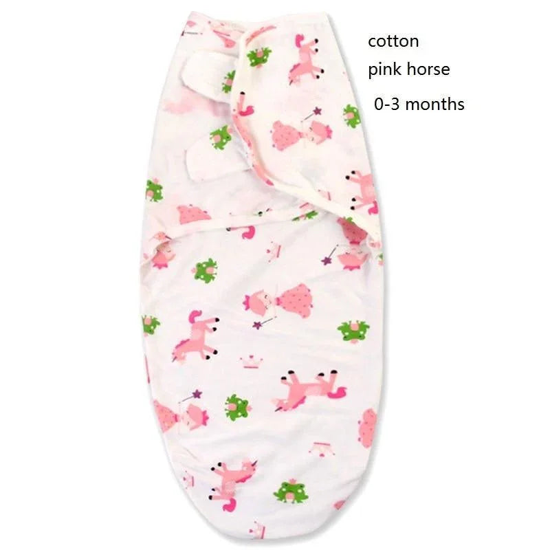100% Cotton Baby Swaddle Wrap Blanket Newborn Infants Baby Envelop Sleep Bag Sleepsacks For Girls - BIG FRENCHIES