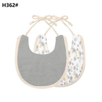 Infant Baby Bib Kid Toddler Dinner Feeding Tassel Double-side Cotton Linen Burp Cloths Saliva Towel For Baby - BIG FRENCHIES