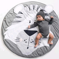 Cartoon Baby Play Mats Pad Toddler Kids Crawling Round Carpet Rug Toys Mat For Children Room In elegant Modern Design - BIG FRENCHIES