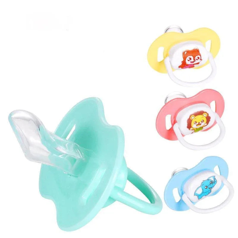 Modern Baby Pacifier New Baby Nipple Food Grade Silicone Round Head Infant Newborn Soother For Baby and Kids - BIG FRENCHIES