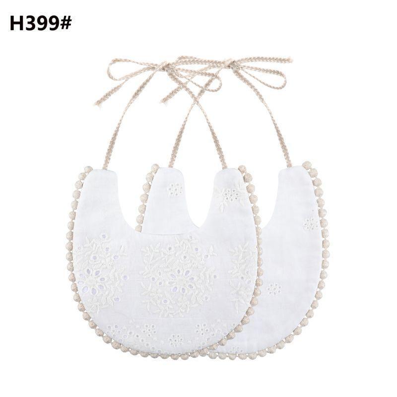 Infant Baby Bib Kid Toddler Dinner Feeding Tassel Double-side Cotton Linen Burp Cloths Saliva Towel For Baby - BIG FRENCHIES