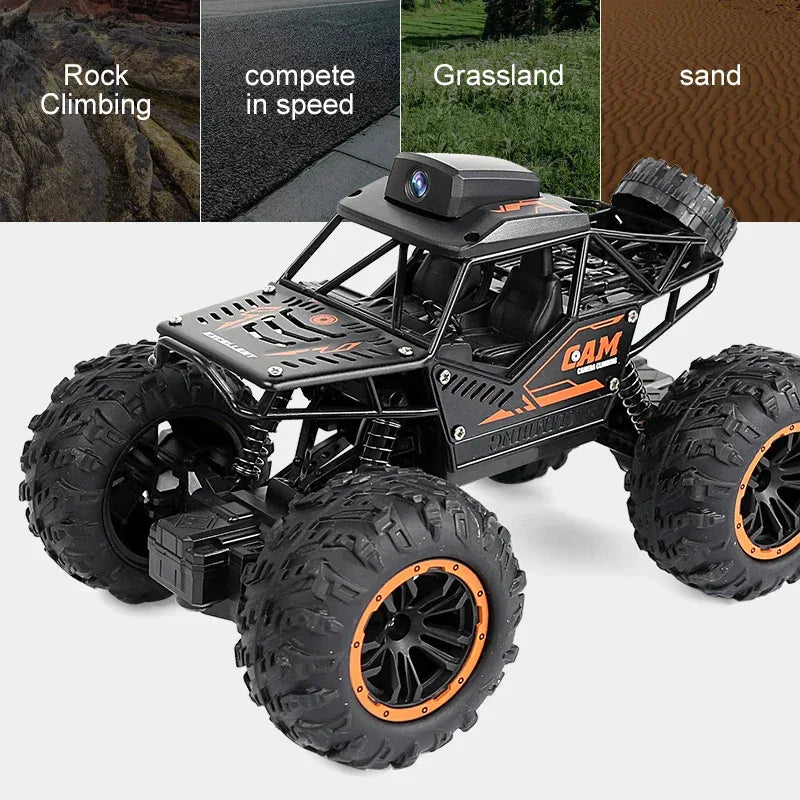 RC Car With HD Camera FPV WIFI Remote Control Stunt SUV Toy - BIG FRENCHIES