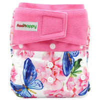 Baby Pocket Cloth Diaper Suede Cloth Inner Washable Reusable Eco-Friendly Nappies Cover Wrap In Modern Elegant Deisgn For Baby - BIG FRENCHIES