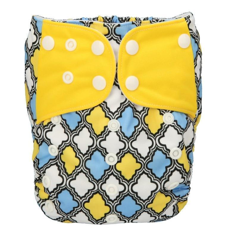 1 Piece Baby Pocket Cloth Diaper Nappy One Size Reusable Washable Comfortable Diapers For Babies - BIG FRENCHIES