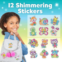 Big Gem Diamond Painting Kit - DIY Mosaic Art & Sticker Craft for Kids
