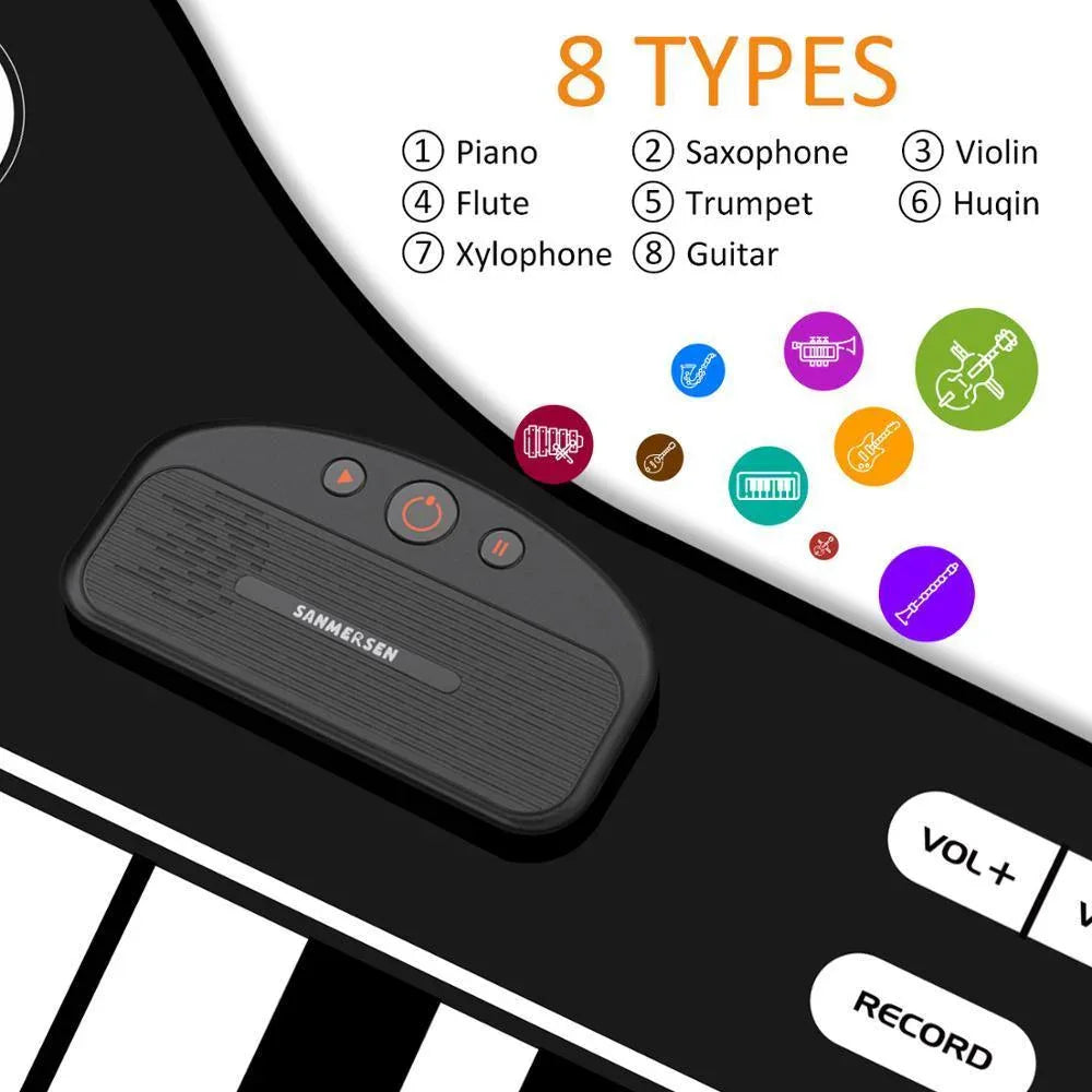 Musical Piano Instruments Toys Mat for Children Kids Music Carpets Touch Play with Sound Musical Rug Music Learning Toy For Kids - BIG FRENCHIES