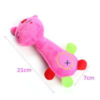 Durable Squeaky Dog Plush Toy – Animal Shape Chew Toy for Small Dogs & Puppies - BIG FRENCHIES