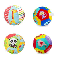 Education Baby Toys For Children Animal Ball Soft Plush Mobile Toy With Sound Baby Rattle Infant Body Building Ball For Kids - BIG FRENCHIES