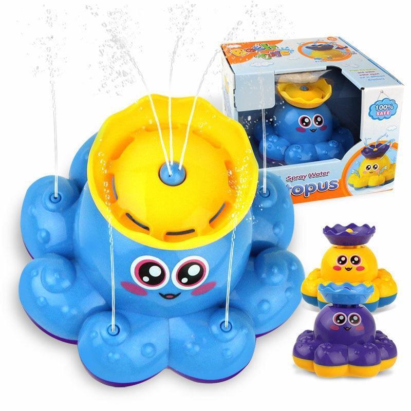 Modernt Trend Cartoon Baby Bath Toy Electric Rotating Spraying Water ship Toy For Infant Water Jet Boat Bathroom Toy For Kids - BIG FRENCHIES