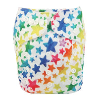 Modrn Printed Baby Pocket Cloth Diaper Nappy Reusable Adjustable Washable Nappies For Baby Boys and Baby Girls In Elegant Style - BIG FRENCHIES