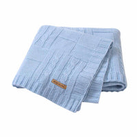 Baby Blanket Knitted Newborn Swaddle Wrap Blankets Super Soft Toddler Infant Bedding Quilt For Bed Sofa Basket Stroller - BIG FRENCHIES