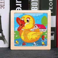 Wood Puzzles Children Adults Vehicle Puzzles Wooden Toys Learning Education Environmental Assemble Toy Educational Games For Baby and Kids - BIG FRENCHIES