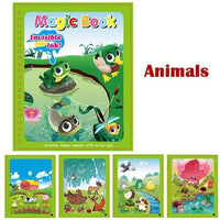 1pcs Magical Book Water Drawing Coloring Cartoons Books Doodle Pen Painting Drawing Board For Kids Toys Birthday Gift - BIG FRENCHIES