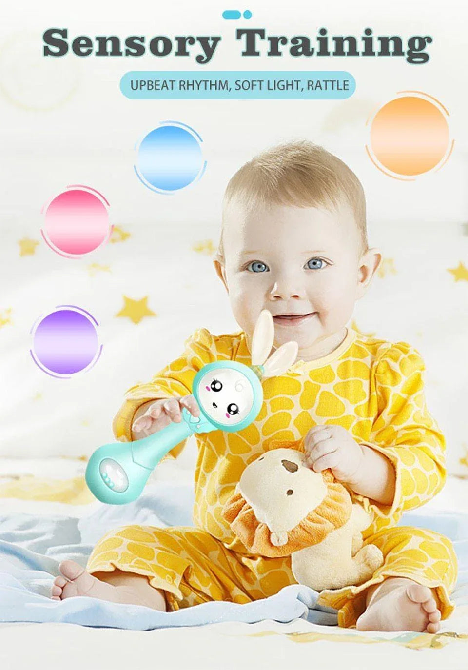 Baby Music Teether Rattle Toy For Child Education Kids Bed Bell Newborn Stroller Infant Baby Toys - BIG FRENCHIES