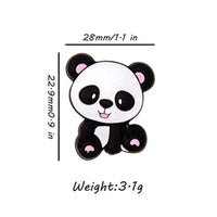 5PCS/SET Silicone Animal Beads BPA Free Baby Teething Beads Toy For Pacifier Clips New Born Silicone Rodent Tiny Rod Baby Teether For Baby Kids - BIG FRENCHIES