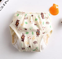 8-layer Pants Baby Diapers Reusable Training Pants Washable Cloth Diapers Waterproof Pants Nappies With Leak-proof Side - BIG FRENCHIES