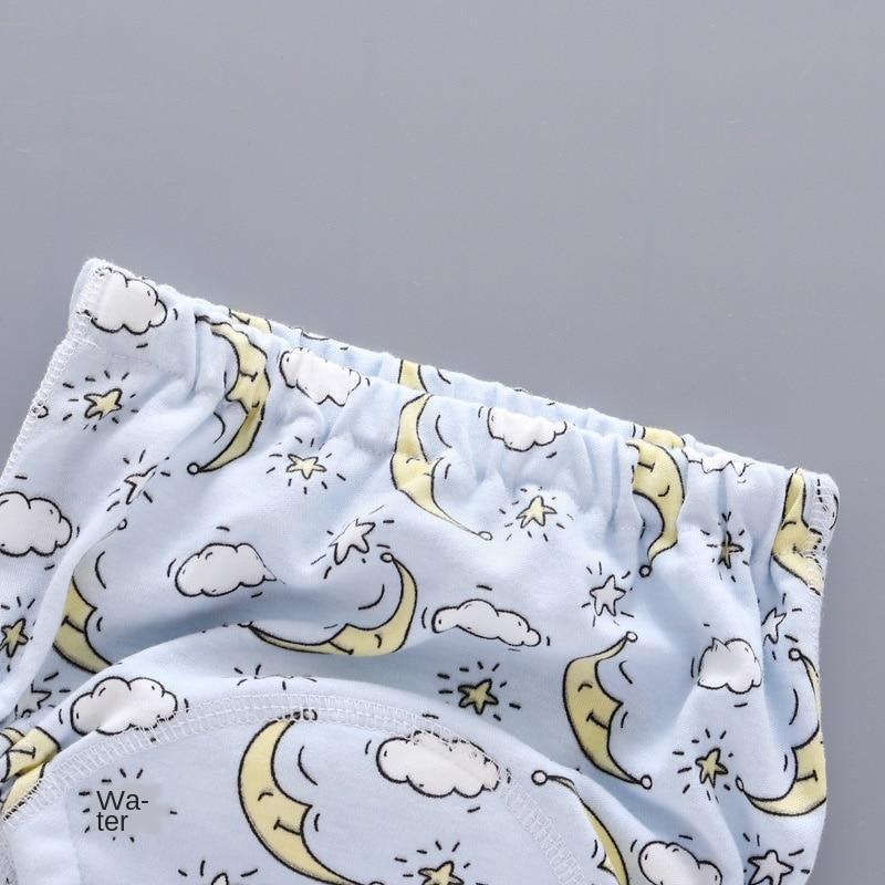 Baby Training Pants Cloth Diapers Washable 6 Layers Gauze Cover Breathable Spring Reusable Newborn Diaper Nappies For Baby and Kids - BIG FRENCHIES