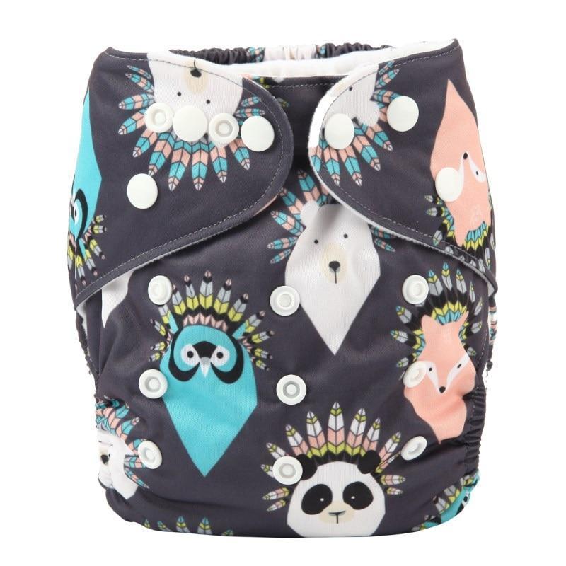 1 Piece Baby Pocket Cloth Diaper Nappy One Size Reusable Washable Comfortable Diapers For Babies - BIG FRENCHIES