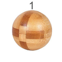 12 Style Brain Teaser 3D Wooden Interlocking Puzzles Game Toy Bamboo Small Size For Adults Kids - BIG FRENCHIES