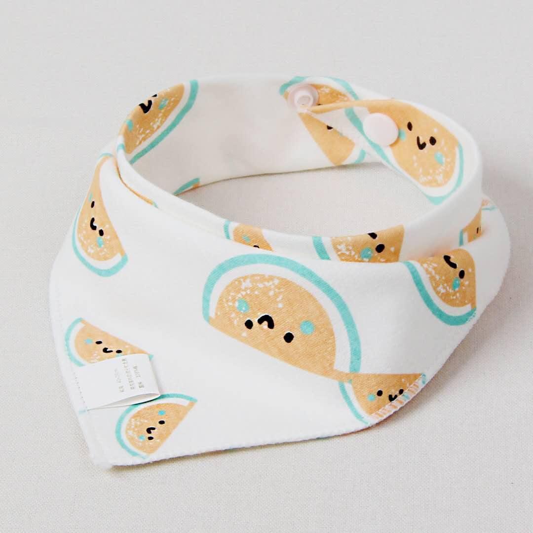 Baby Bibs Waterproof Triangle Cotton Cartoon Child Bibs Dribble Bibs Newborn Slabber Absorbent Cloth For Kids - BIG FRENCHIES