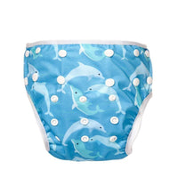 Baby Reusable Swimming Diapers Cartoon Swimwear Children Adjustable Summer Nappy Pants Diaper for Babies - BIG FRENCHIES