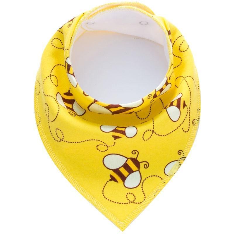 Baby Bibs Triangle scarf Cotton Cartoon Child Bandana Bib Dribble Bibs Newborn BIb for Kids - BIG FRENCHIES