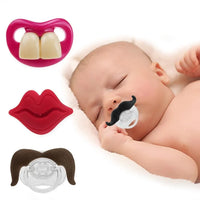 Silicone Funny Pacifier Dummy Nipple Teethers Appease Toy Toddler Pacy Orthodontic Teat For Infants Baby and Kids - BIG FRENCHIES