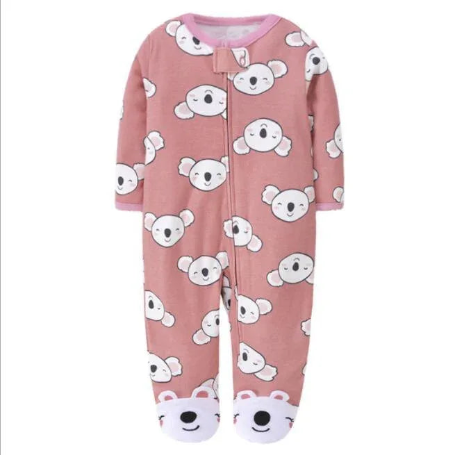 Baby Clothes Newborn Home Wear Cotton Baby Girl Romper Baby Costume Infant Boy Sleep Comfortable Pajamas - BIG FRENCHIES