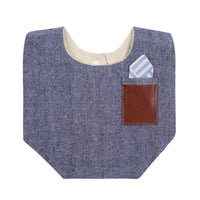 Floral Vintage Newborn Double Side Bibs Boys Girls Waterproof Linen Cotton Saliva Towel - BIG FRENCHIES