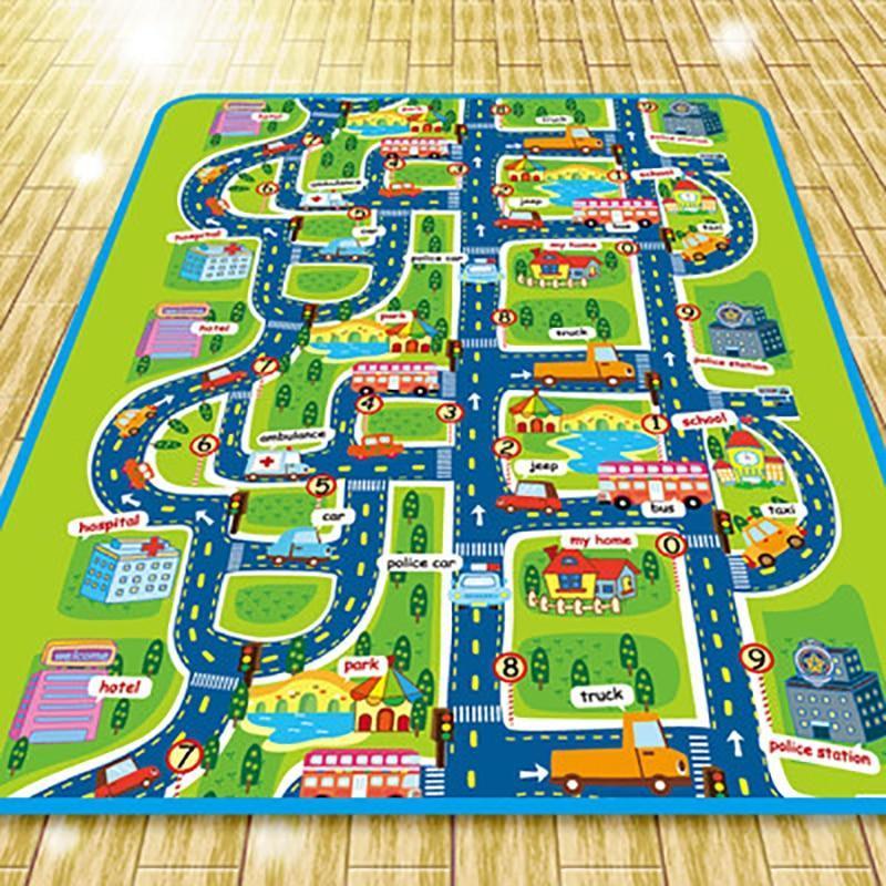 Baby Play Mat Crawling Mat Kids Rug Developing Mat Kids Carpet Play mat Road Game Puzzle Carpet For Kids - BIG FRENCHIES