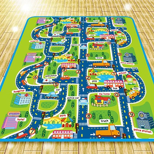 Baby Play Mat Crawling Mat Kids Rug Developing Mat Kids Carpet Play mat Road Game Puzzle Carpet For Kids - BIG FRENCHIES