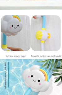 Modern Shower Toy For Kids Baby Water Game Clouds Model Faucet Shower Water Spray Toy For Children Squirting Sprinkler For Kids - BIG FRENCHIES