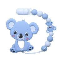 Baby Teething Lovely Koala Owl Horse Cookies Baby Teether Molar Toy Gift Raccoon Food Grade Silicone Beads For Kids and Baby - BIG FRENCHIES