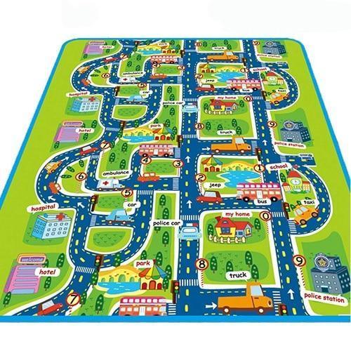 Baby Play Mat Crawling Mat Kids Rug Developing Mat Kids Carpet Play mat Road Game Puzzle Carpet For Kids - BIG FRENCHIES