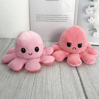 Reversible Flip Octopus Plush Stuffed Toy Soft Animal Home Accessories Cute Animal Doll Children Gifts Baby Plush Toy For Kids - BIG FRENCHIES