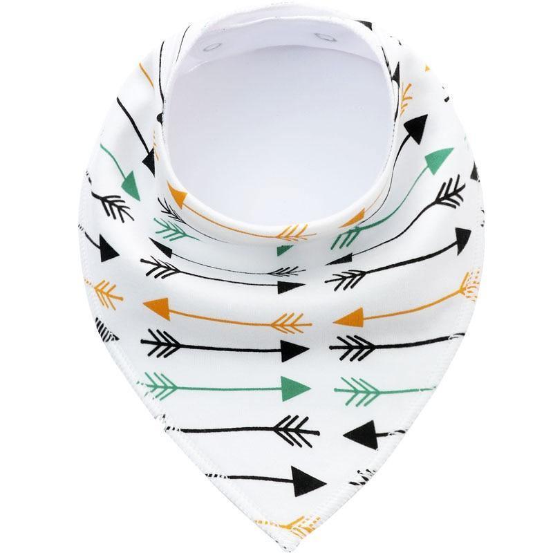 Baby Bibs Triangle scarf Cotton Cartoon Child Bandana Bib Dribble Bibs Newborn BIb for Kids - BIG FRENCHIES