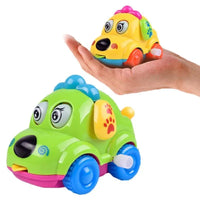 Baby Toys Cartoon Animal Dog Wind Up Toys Running Car Clockwork Educational Toys Infant Baby Mobile Rattle Toy For Kids - BIG FRENCHIES