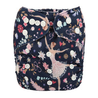 Modrn Printed Baby Pocket Cloth Diaper Nappy Reusable Adjustable Washable Nappies For Baby Boys and Baby Girls In Elegant Style - BIG FRENCHIES