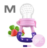 Silicone Baby Pacifier Feeder Cartoon Animal Infant Nipple Holder Newborn Fruit pacifier Tetine Silicona Nipple Bit - BIG FRENCHIES
