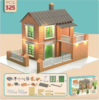 Children Build A House Bricks Assembled Toys - # BOT&G512510001 - BIG FRENCHIES