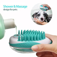 2-in-1 Pet Bath Brush – Soft Silicone Dog Cat Grooming & Massage Comb - BIG FRENCHIES