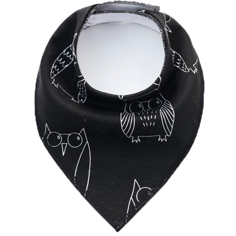 Baby Bibs Triangle scarf Cotton Cartoon Child Bandana Bib Dribble Bibs Newborn BIb for Kids - BIG FRENCHIES