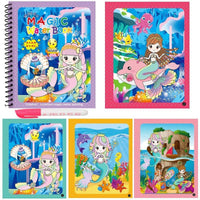 Early Education Montessori Painting Drawing Board For Kids Toys Coloring Book Doodle & Magic Pen Magic Water Drawing Book - BIG FRENCHIES