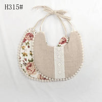 Newborn Baby Boys Girls Cute Saliva Towel Feed e Cotton Bibs Dribble Scarf For Baby Kids - BIG FRENCHIES
