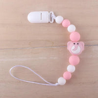 Handmade Animal Pendant Pacifier Clips Chain Nipple Holder for Infant Baby Pacifier - BIG FRENCHIES