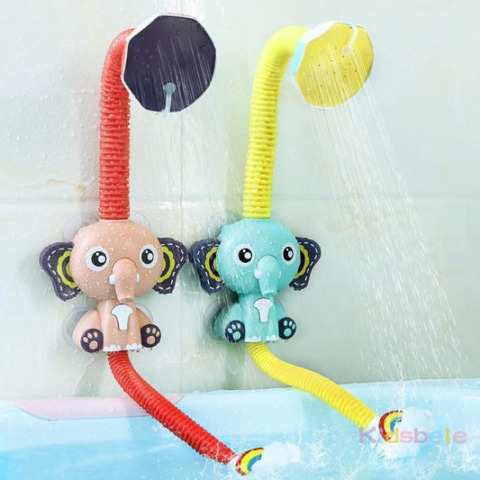 Baby Learning Colorful Bath Toys Game Elephant Shower Electric Water Spray Toy For Kids Swimming Fun Bathroom Toys - BIG FRENCHIES