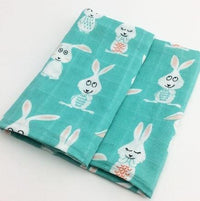 Baby Blankets Newborn Soft Organic Cotton Baby Blanket Muslin Swaddle Wrap Feeding Burp Cloth - BIG FRENCHIES