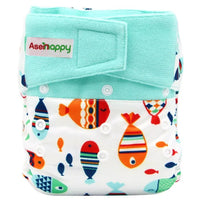 Baby Pocket Cloth Diaper Suede Cloth Inner Washable Reusable Eco-Friendly Nappies Cover Wrap In Modern Elegant Deisgn For Baby - BIG FRENCHIES