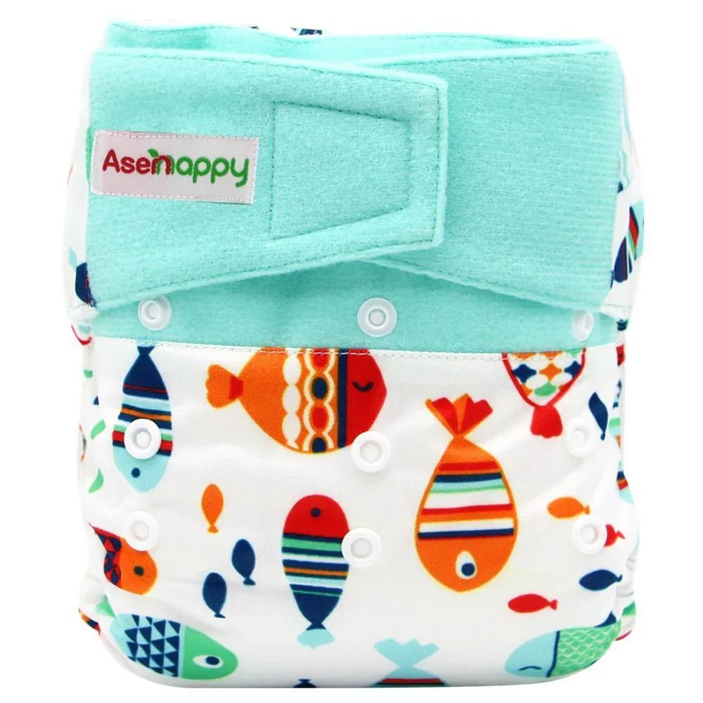 Baby Pocket Cloth Diaper Suede Cloth Inner Washable Reusable Eco-Friendly Nappies Cover Wrap In Modern Elegant Deisgn For Baby - BIG FRENCHIES